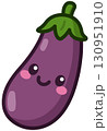Kawaii Eggplant 130951910