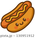Kawaii Hot Dog 130951912
