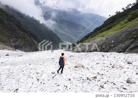 猿倉から白馬岳への大雪渓ルート 猿倉から白馬岳への大雪渓ルート 130952710