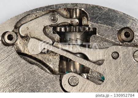 clockwork vintage mechanical watch, high resolution and detail clockwork vintage mechanical watch, high resolution and detail 130952784