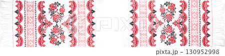 Ukrainian embroidery, folk arts and crafts 130952998