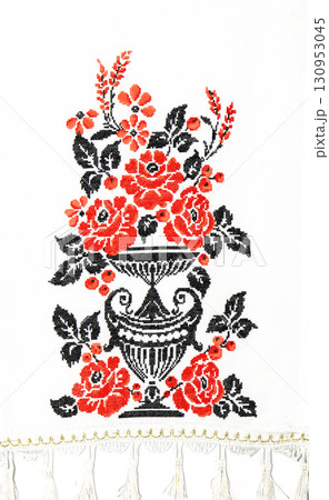 Ukrainian embroidery, folk arts and crafts Ukrainian embroidery, folk arts and crafts 130953045