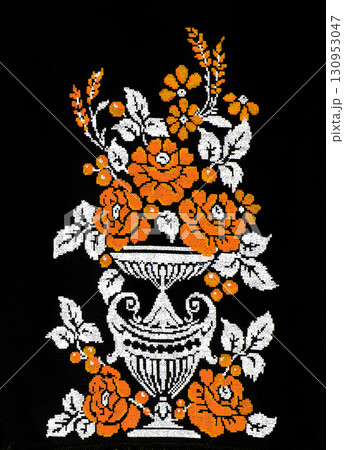 Ukrainian embroidery, folk arts and crafts Ukrainian embroidery, folk arts and crafts 130953047