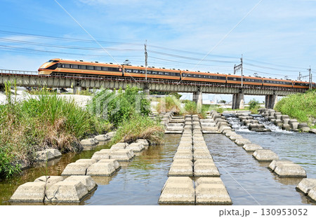 鉄道 私鉄・東武日光線 回送 スペーシア日光 106F 100系 鉄道 私鉄・東武日光線 回送 スペーシア日光 106F 100系 130953052