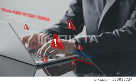 Cyber security and Data Protection Concept with User Authentication, Privacy, and Online Trust. 130953724