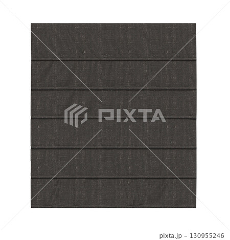 curtain isolated on a transparent background, interior decorations, 3D illustration, cg render 130955246