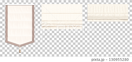 curtain isolated on a transparent background, interior decorations, 3D illustration, cg render curtain isolated on a transparent background, interior decorations, 3D illustration, cg render 130955280