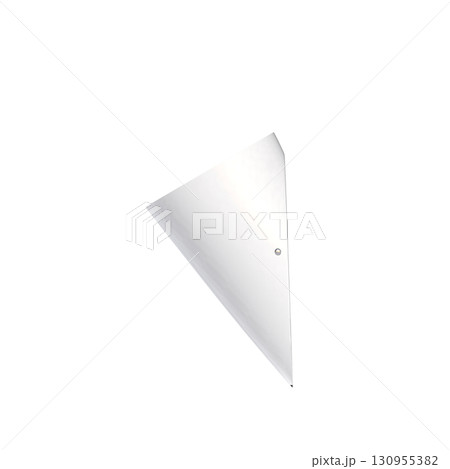 Lavatory pan isolated on a transparent background, bidet, 3D illustration, and CG render 130955382