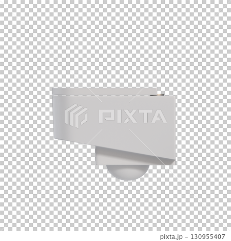 Lavatory pan isolated on a transparent background, bidet, 3D illustration, and CG render Lavatory pan isolated on a transparent background, bidet, 3D illustration, and CG render 130955407