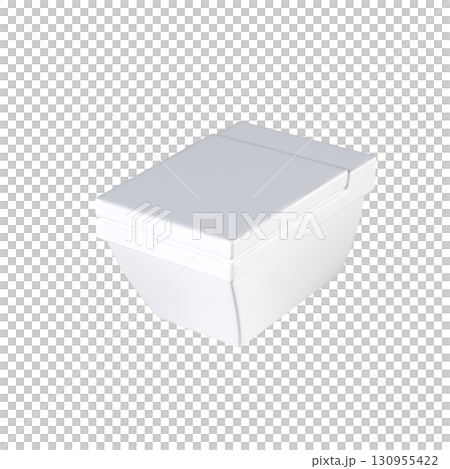 Lavatory pan isolated on a transparent background, bidet, 3D illustration, and CG render Lavatory pan isolated on a transparent background, bidet, 3D illustration, and CG render 130955422