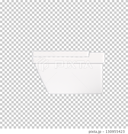 Lavatory pan isolated on a transparent background, bidet, 3D illustration, and CG render Lavatory pan isolated on a transparent background, bidet, 3D illustration, and CG render 130955423