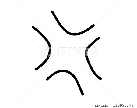 漫画用漫符（怒り）アイコン 130956373
