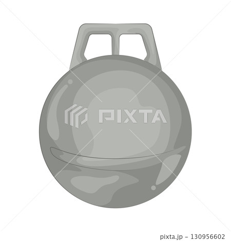Illustration of fishing ball float 130956602