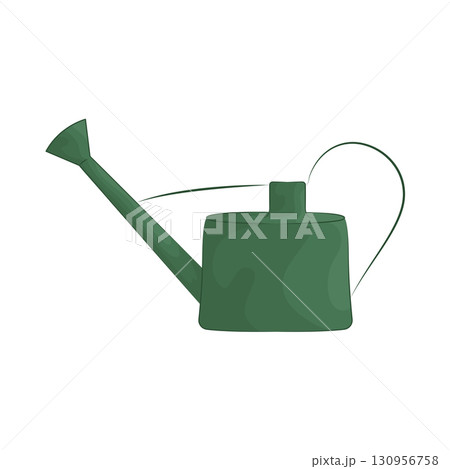 Illustration of watering can 130956758