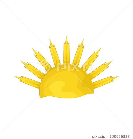 Illustration of sun 130956828