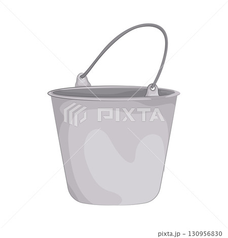 Illustration of water bucket 130956830