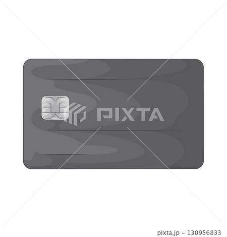 Illustration of credit card 130956833