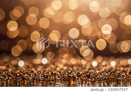 abstract bokeh of light 130957037