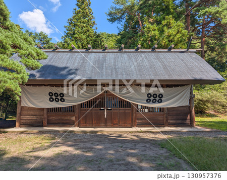 長野県上田市にある真田氏館跡　皇大神社 130957376