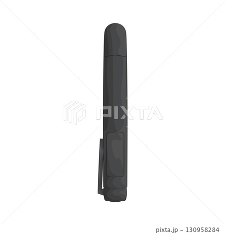 Illustration of stylus pen Illustration of stylus pen 130958284