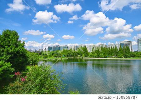 一山湖公園の風景【韓国/コヤン市】 130958787