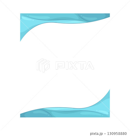 Illustration of header footer Illustration of header footer 130958880