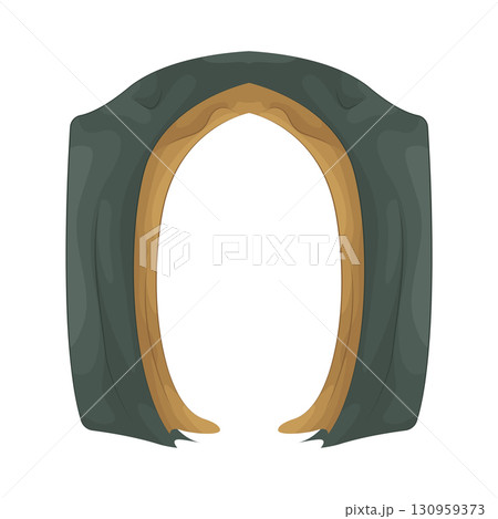 Illustration of space gate 130959373