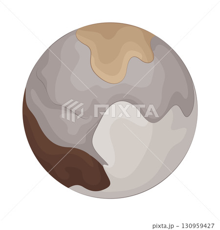 Illustration of pluto 130959427