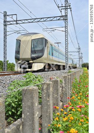 鉄道 私鉄・東武日光線 特急リバティきぬ122号 501F 500系 鉄道 私鉄・東武日光線 特急リバティきぬ122号 501F 500系 130959768
