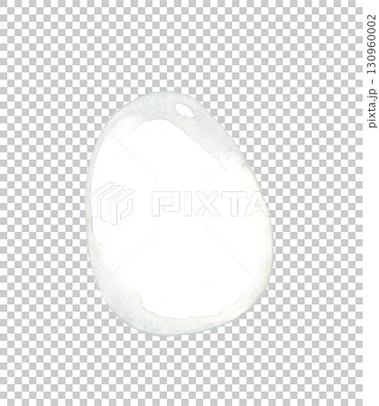 煮雞蛋-雞蛋菜餚的手繪水彩插圖 130960002