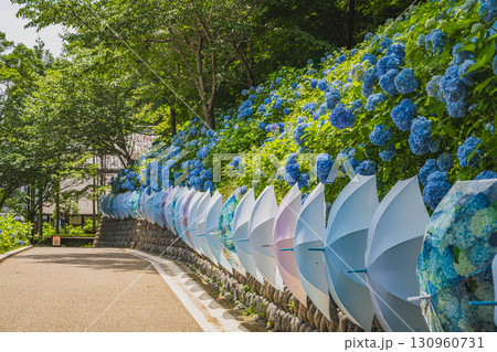 袋井市の法多山尊永寺の風景(静岡県) 130960731