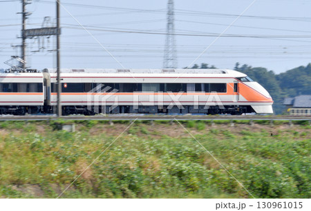 鉄道 私鉄・東武日光線 特急けごん32号 102F 100系 鉄道 私鉄・東武日光線 特急けごん32号 102F 100系 130961015