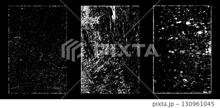 Black and white grunge. Distress overlay texture. Abstract surface dust and rough dirty wall background concept. Distress illustration simply place over object to create grunge effect. Vector EPS10. Black and white grunge. Distress overlay texture. Abstract surface dust and rough dirty wall background concept. Distress illustration simply place over object to create grunge effect. Vector EPS10. 130961045