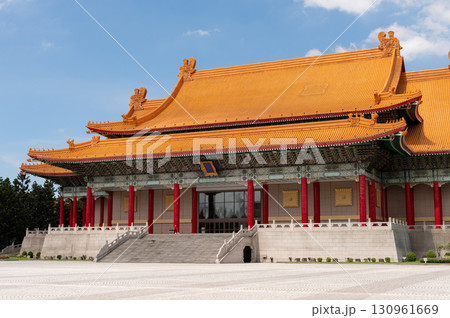 National Theater Hall of Taiwan at national Taiwan democracy square of Chiang Kai Shek memorial hall 130961669