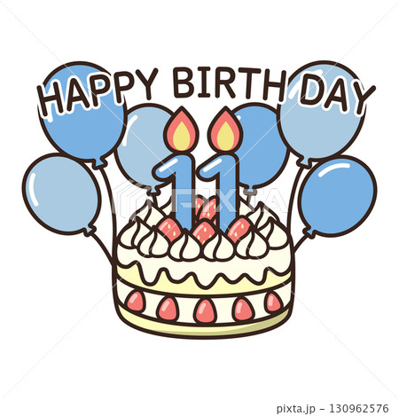 誕生日ケーキ　 130962576