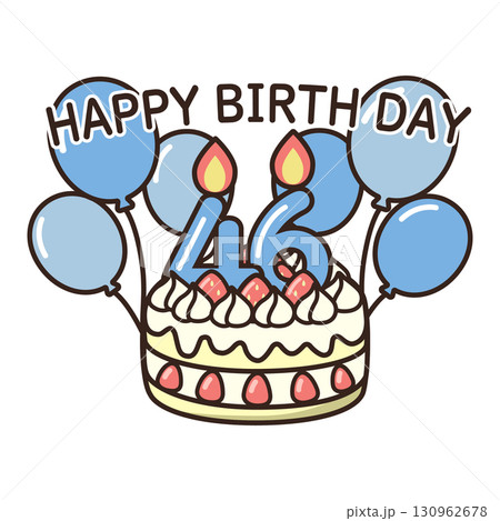 誕生日ケーキ　 130962678