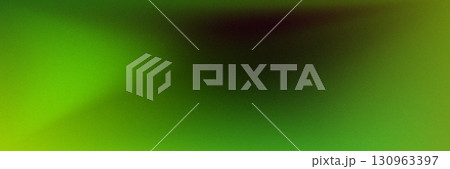 Vibrant Green Gradient Abstract Background with Dark Blurry Shadows and Subtle Grainy Texture Effect 130963397