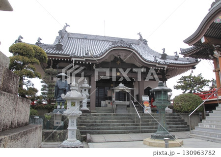 四国霊場第17番札所「井戸寺」本堂 四国霊場第17番札所「井戸寺」本堂 130963782