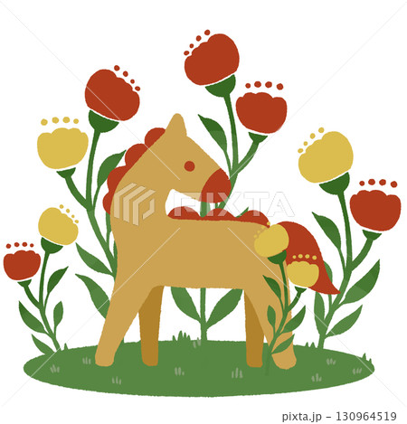 馬 (赤) 馬 (赤) 130964519