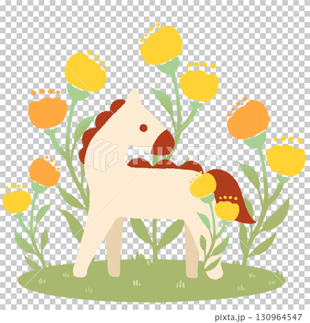 馬 (赤) 馬 (赤) 130964547