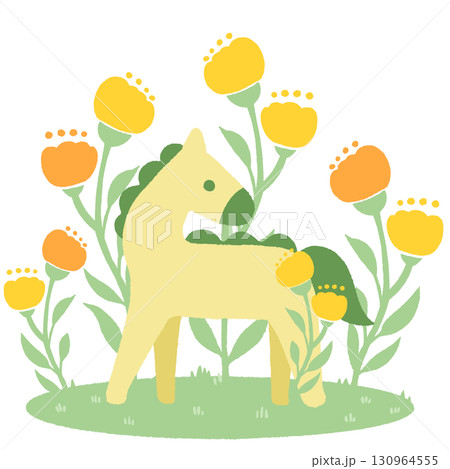 馬　(緑) 130964555