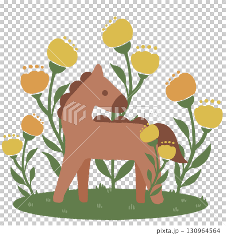 Horse (brown) 130964564