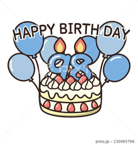 誕生日ケーキ　 130965766