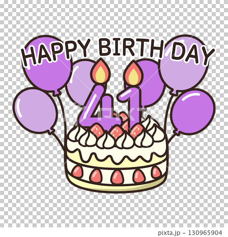 誕生日ケーキ 誕生日ケーキ 130965904