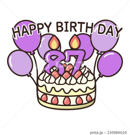 誕生日ケーキ 130966020