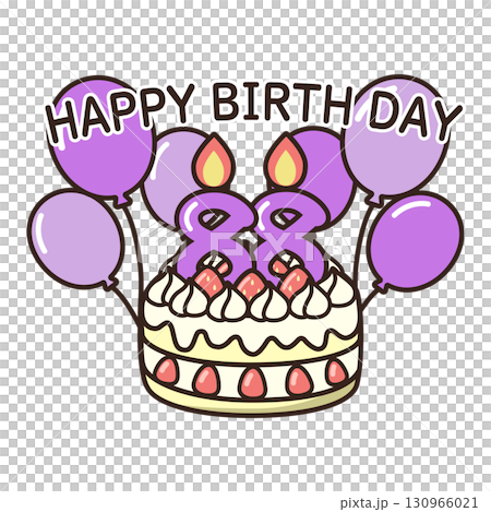 誕生日ケーキ 130966021