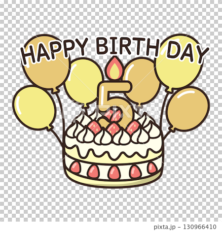 誕生日ケーキ 130966410