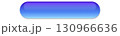 ぷにぷにした質感のボタン青 130966636
