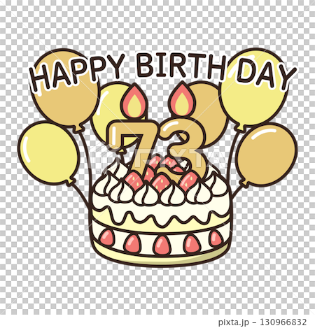 birthday cake	 130966832