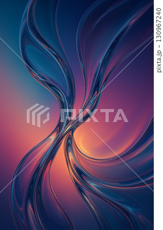 光の波紋、流れる色彩 130967240